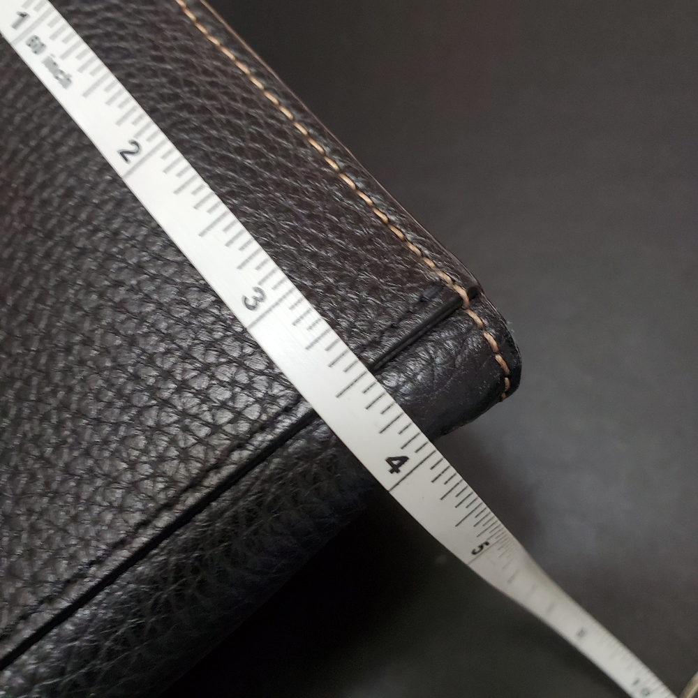 *Sale * Brighton brown leather handbag - Picture 5 of 8